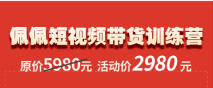 抖音短视频2980实战训练营-零界教育